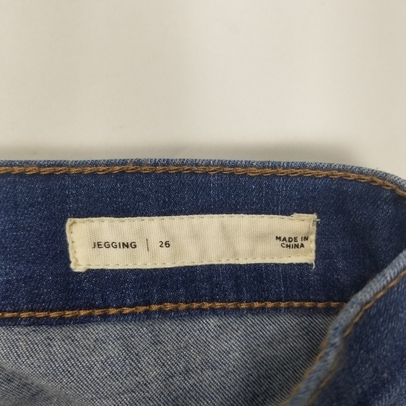 Pacsun Distressed Skinny Jeans Sz 26 - Picture 8 of 8